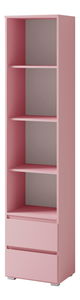 Regál Cortez C 1 (růžová)