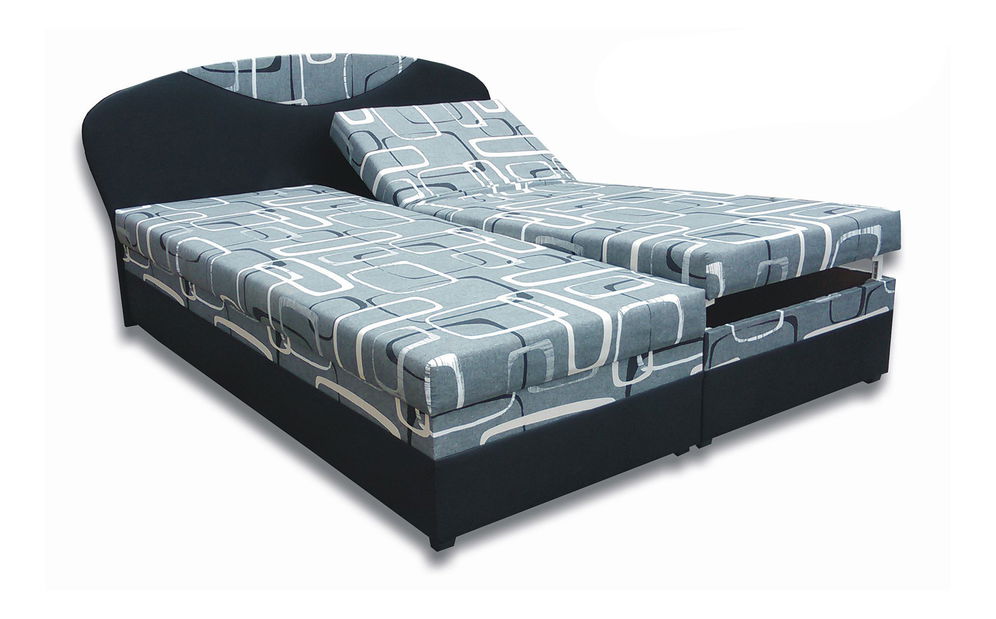 Manželská postel 180 cm Island 2 (s matracemi)