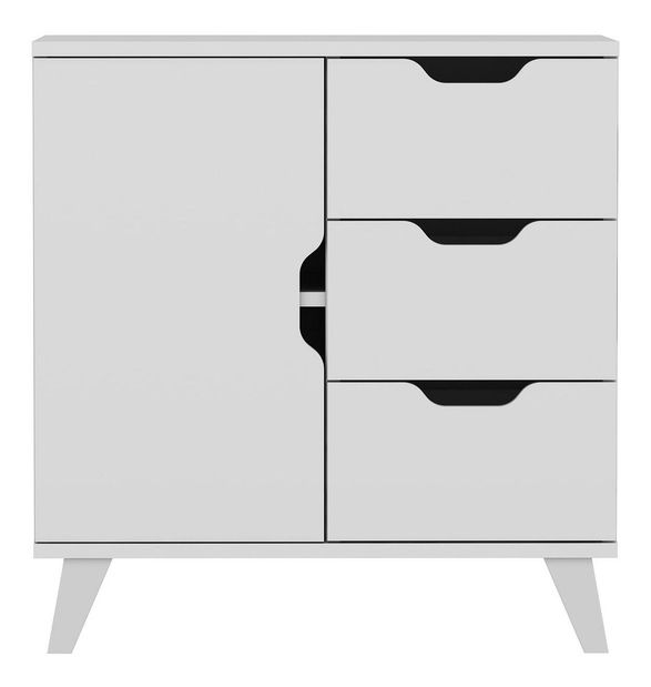 Komoda Venezia 3+1 (bílá)