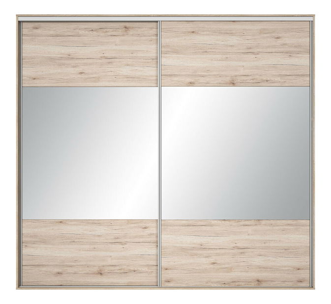 Šatní skříň BRW Nadir 250 (se zrcadlem)