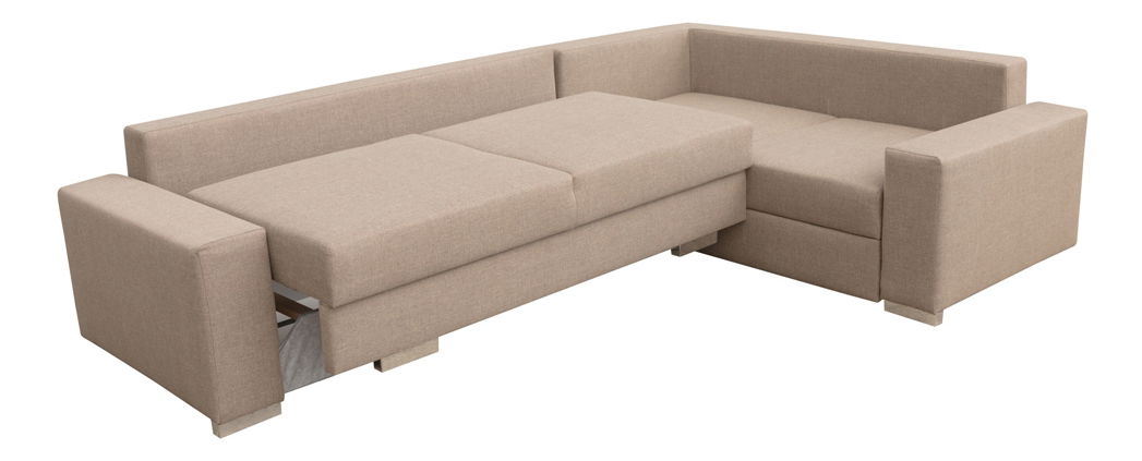Rohová sedací souprava Tranio (béžová) (P)