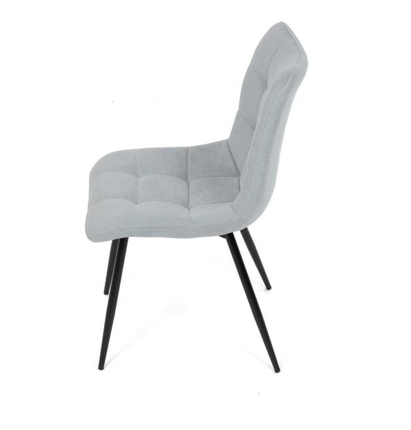 Jídelní židle Deseos (stříbrná)