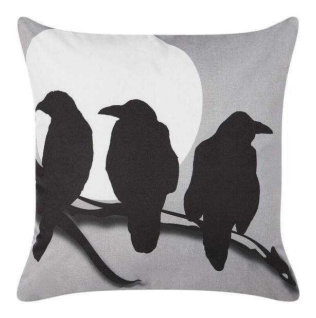 Sada 2 ozdobných polštářů 45 x 45 cm Oredo (šedá)