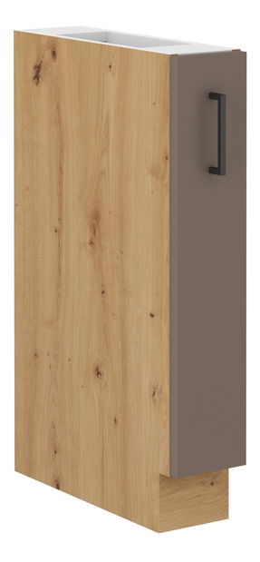 Dolní kuchyňská skříňka Barb 15 D CARGO BB (dub artisan + truflová)