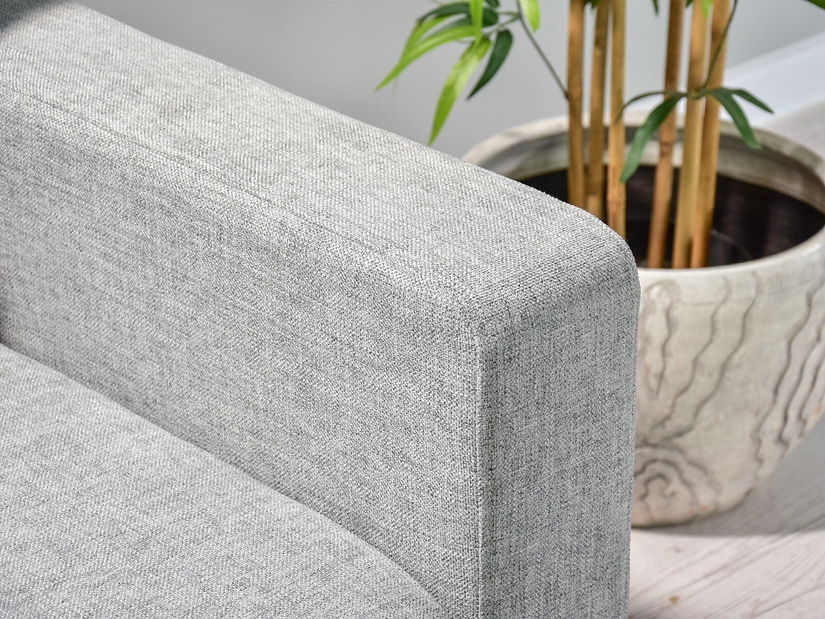 Pohovka dvousedačka Salida (šedá + dub)