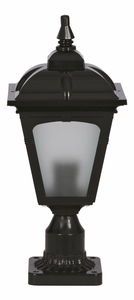 Venkovní nástěnné svítidlo Becki (černá + bílá)