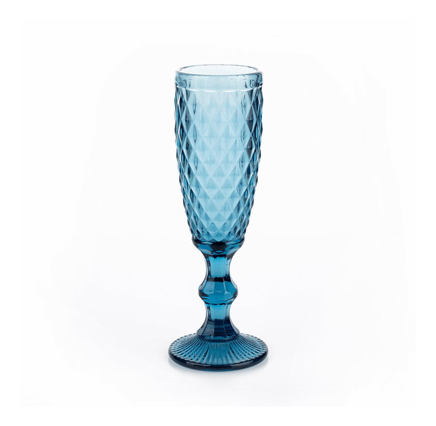 Set 4 ks retro sklenic na šampaňské 150ml Verogas Typ 4 (vícebarevné)
