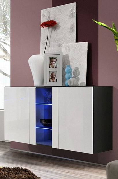 Vitrína na stěnu Ferryhill 23 ZW FY SBI (s osvětlením)