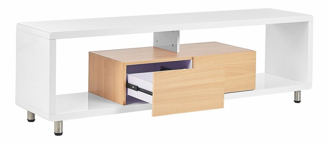 TV stolek/skříňka Knoza (bílá)
