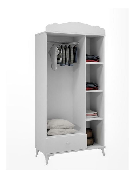 Jednolůžková postel 90 cm Sabese 3 (dub + bílá) (s roštem)