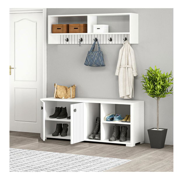 Předsíňová sestava Vabite 1 (bílá)