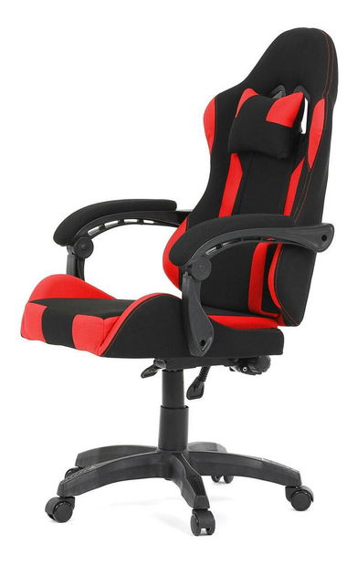 Herní křeslo Kvantirasa (černá + červená)