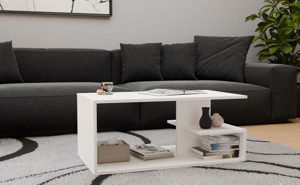 Konferenční stolek Disfruta 1 (bílá)