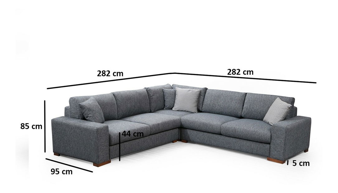 Rohová sedací souprava Lopy 4 (L)