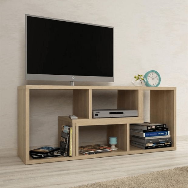 Regál/TV stolek Vernetta (dub sonoma)