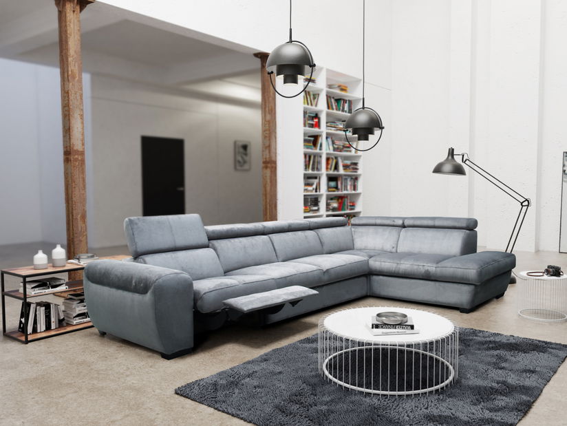 Rohová sedačka BRW Living (světle šedá) (P)