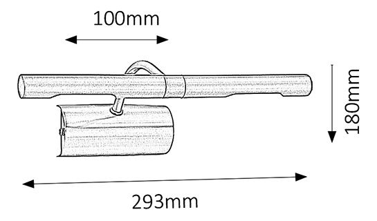 Závěsné svítidlo Picture Light 3644 (bronzová)