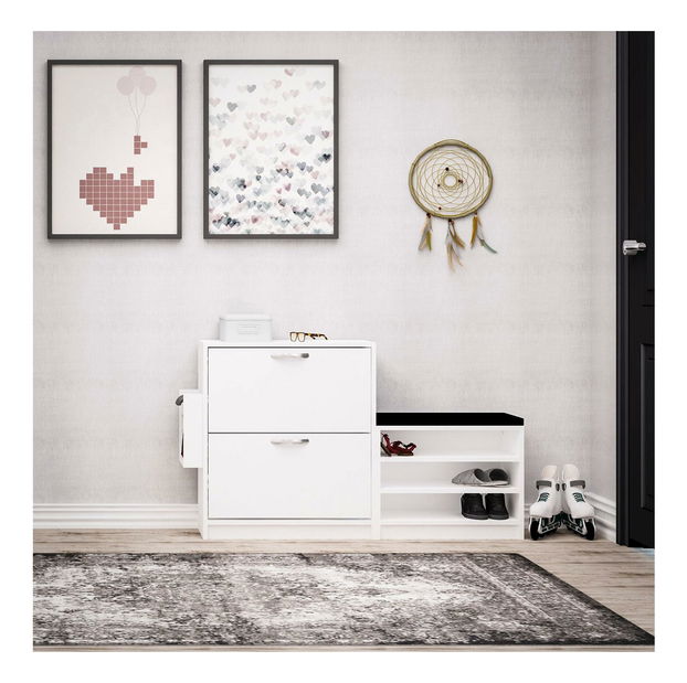 Skříňka na boty Trendy (bílá)