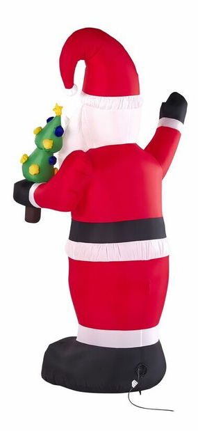 LED dekorace Santa Claus Ivaza (červená)