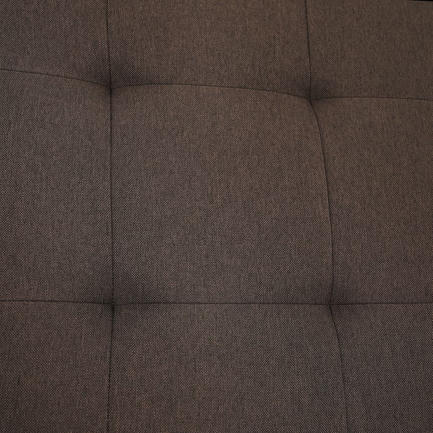 Taburetka Alain 1 (tmavohnědá + černá)