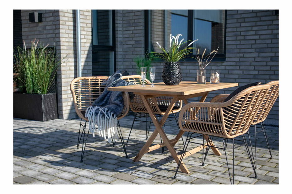 Zahradní židle Tinselia 1 (přírodní)