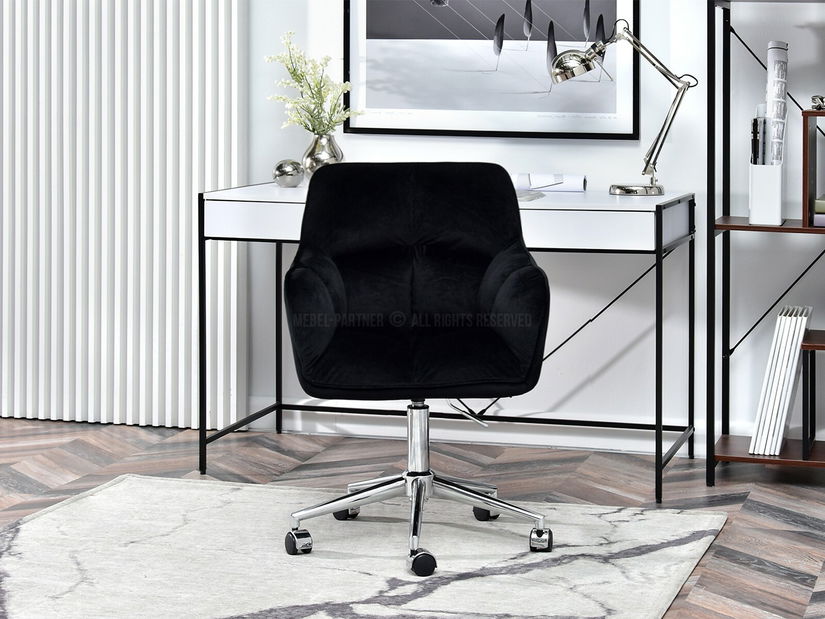 Křeslo Island (černá + zlatá)