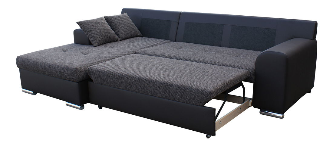 Rohová sedací souprava BRW Olimp L (hnědá) (L)