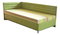 Jednolůžková postel (válenda) 100 cm Emil 2 (s molitanovou matrací) (L)