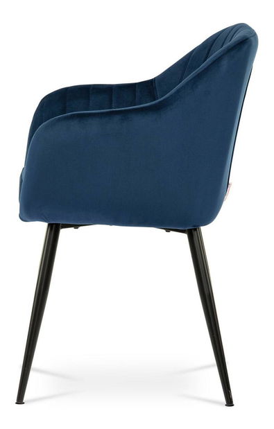 Jídelní židle Prevalecio (modrá)