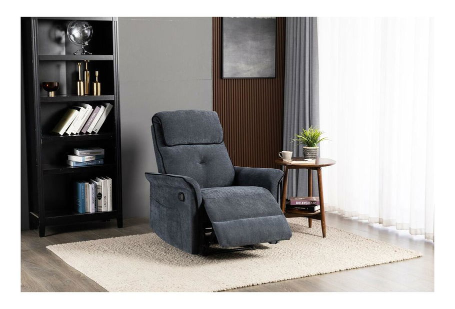 Polohovací křeslo Trato (šedá)