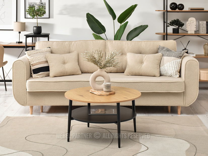 Konferenční stolek Randolf Xl (dub + černá)