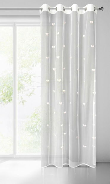 Záclona 140x250 cm Wella (bílá)