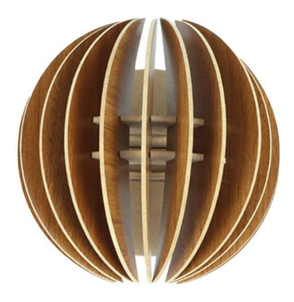 Nástěnné svítidlo Culttarella 1 (ořech)