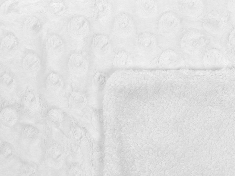 Deka 150 x 200 cm Kanza (bílá)