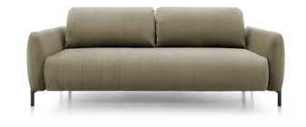 Pohovka trojsedačka Newbie (béžová + černá)