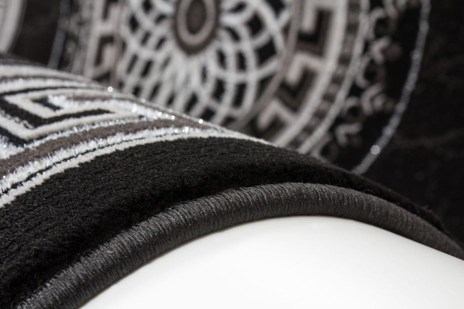 Kusový koberec Aura 776 Black 80-150 cm *bazar