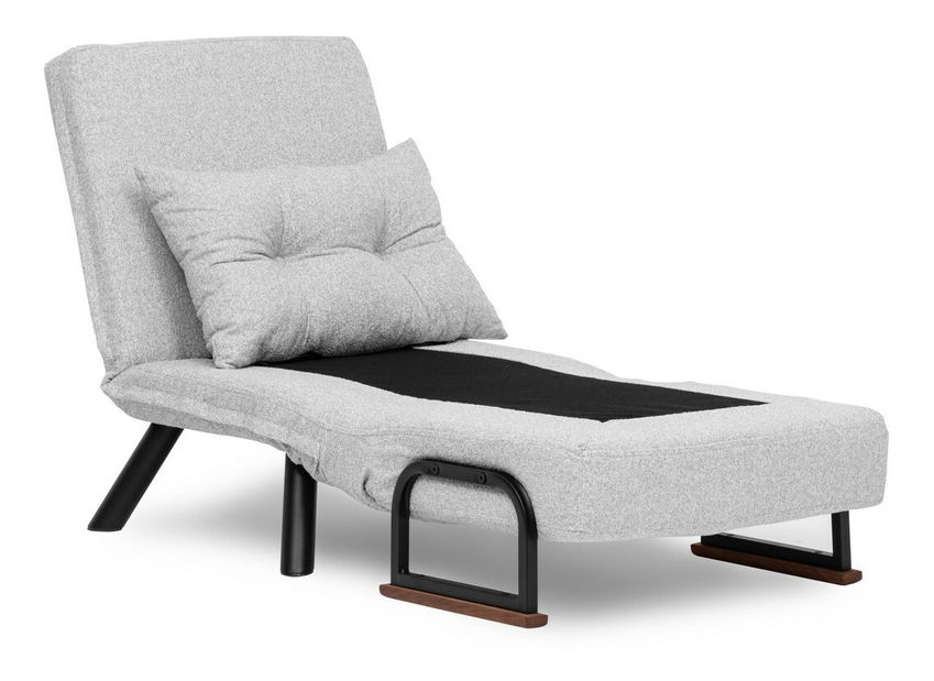 Rozkládací křeslo Sandy (šedá)