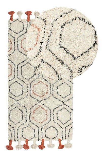 Koberec 80 x 150 cm Haji (béžová)