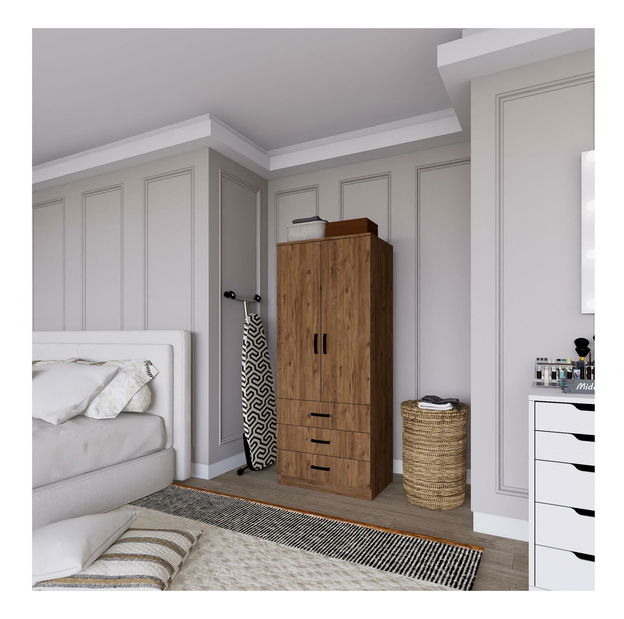 Šatní skříň Essy 57 (borovice atlantická)