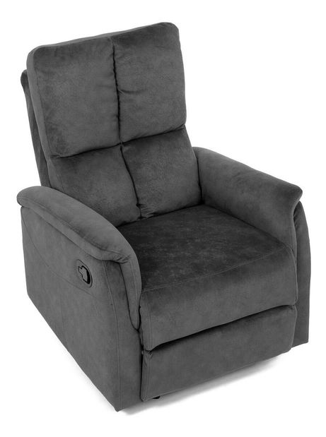 Polohovací křeslo Trajeron (šedá)