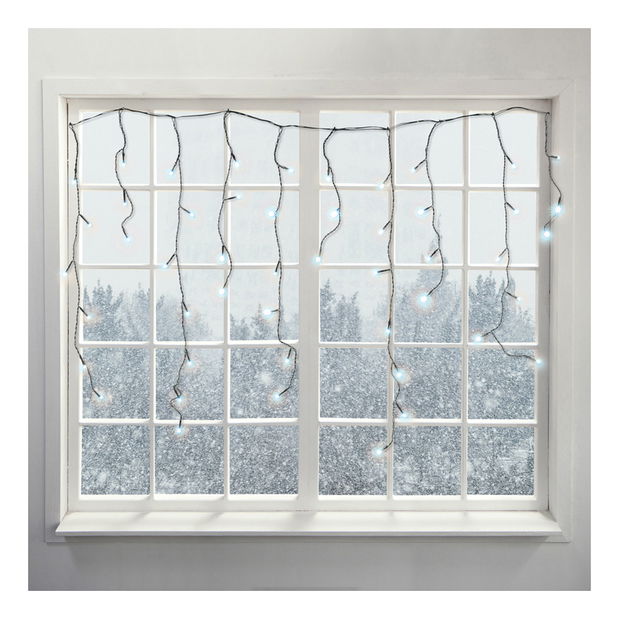 Vánoční osvětlení závěs na okno Retlux RXL 297 (2,4 + 5 m)