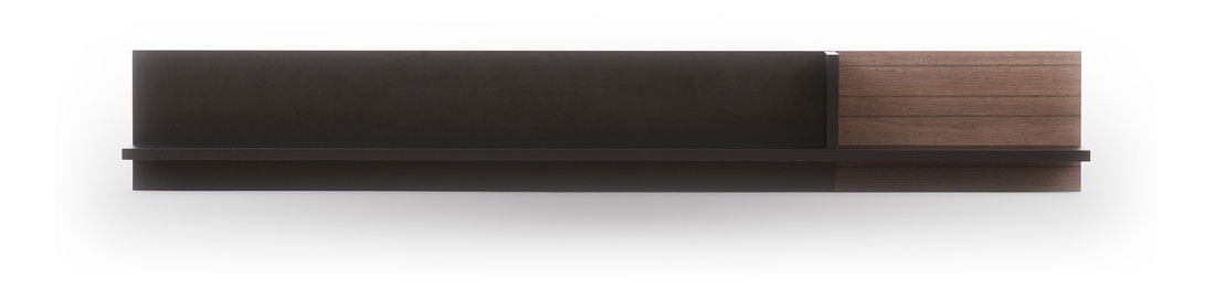 Polička Presto POL (černá matná + captains deck)