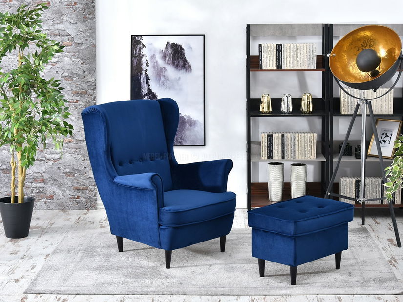 Relaxační křeslo Margis (černá)