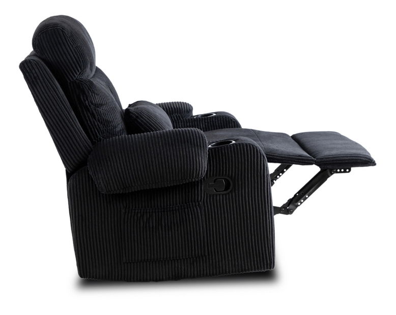 Polohovací křeslo Trigesimo (černá)