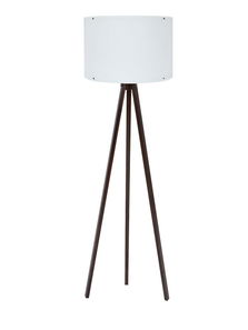 Stojanová lampa Farnesia 1 (bílá + ořech)