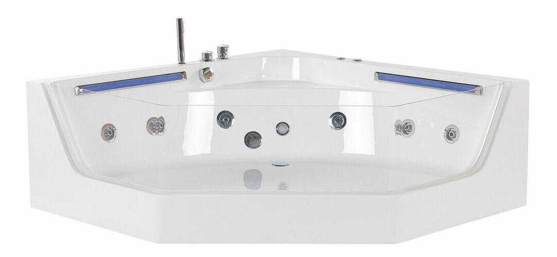 Vířivka s tryskami Cooper (bílá) (s LED osvětlením)