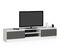 TV stolek Katalina (bílá + šedá)