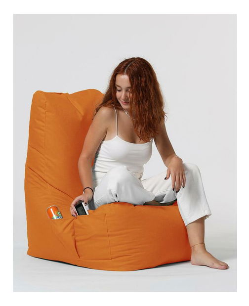 Sedací pytel Dust (oranžová)
