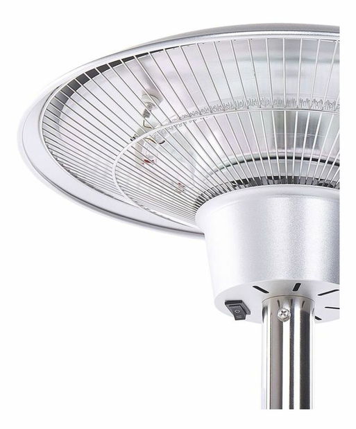 Elektrický ohřívač Akja (stříbrná)