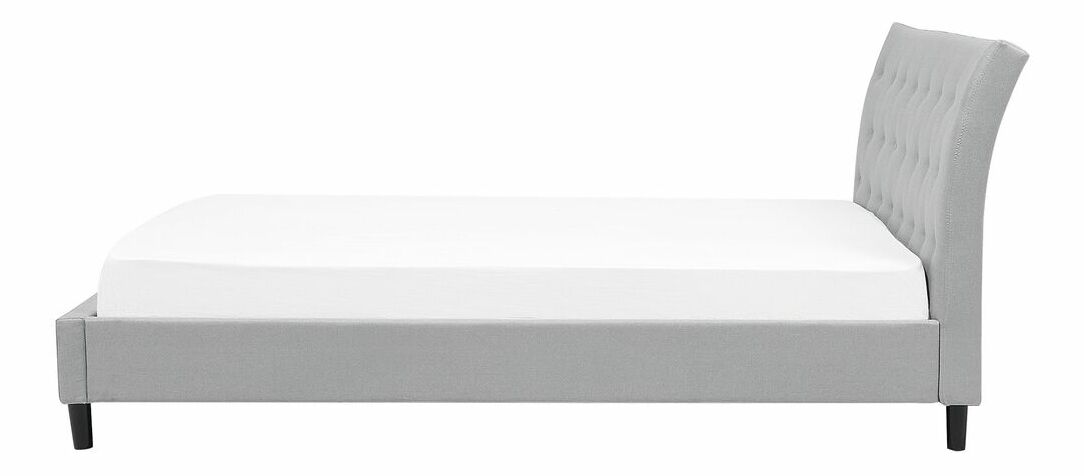 Manželská postel 180 cm SANTORI (s roštem) (šedá)